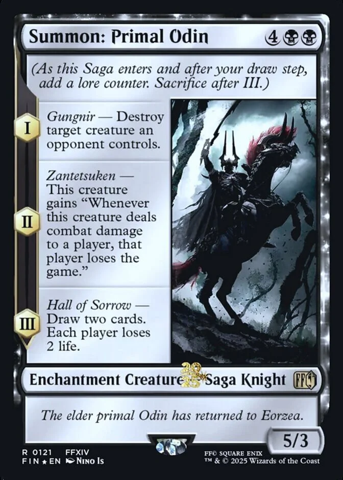 Summon: Primal Odin <prerelease> [FIN] (F)