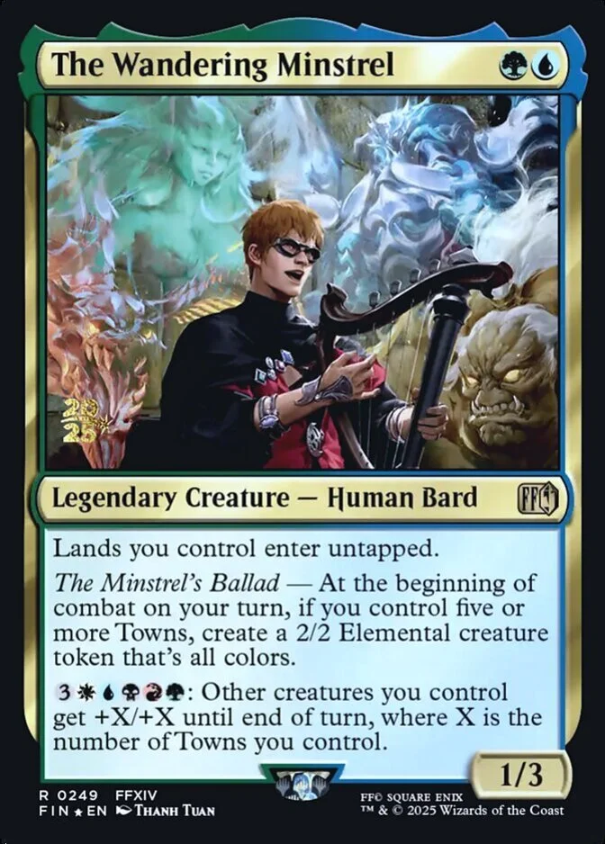 The Wandering Minstrel <prerelease> [FIN] (F)