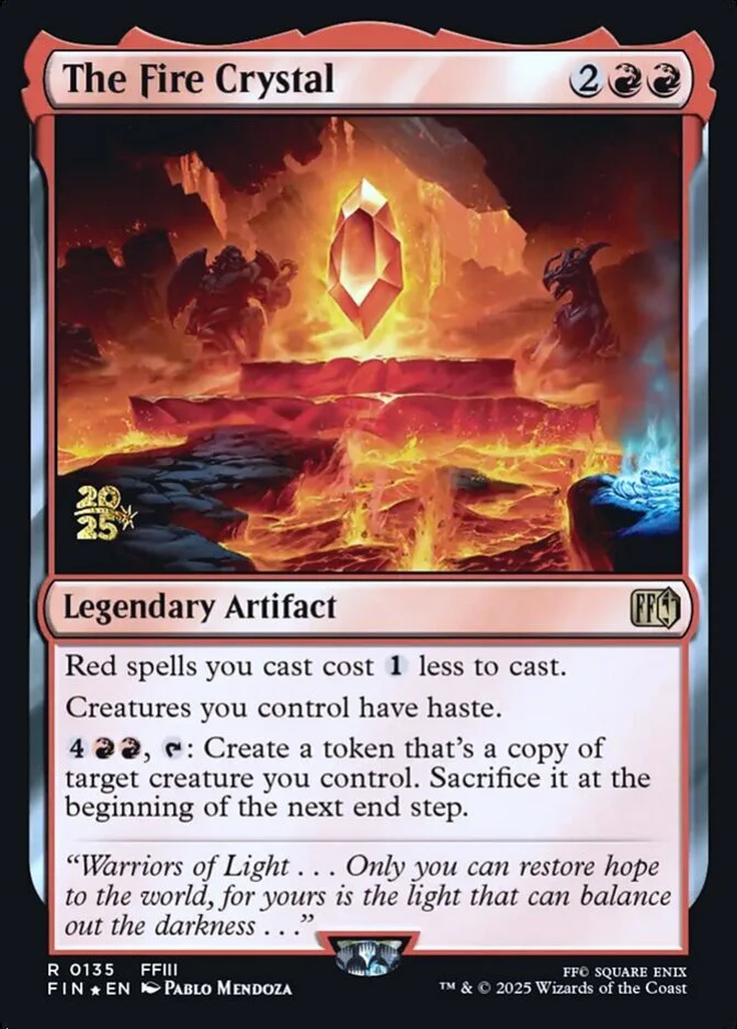 The Fire Crystal <prerelease> [FIN] (F)