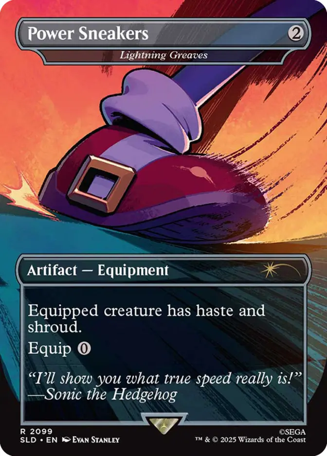 Lightning Greaves <Power Sneakers - Sonic: Turbo Gear> [SLD]