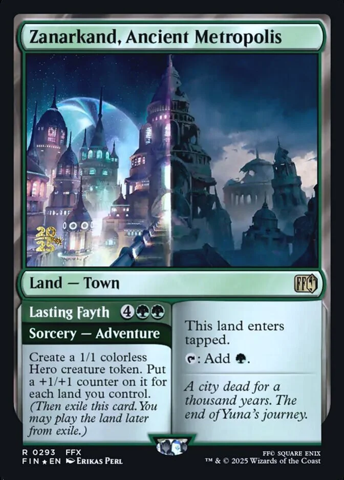 Zanarkand, Ancient Metropolis <prerelease> [FIN] (F)