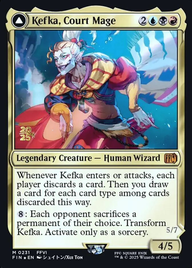Kefka, Court Mage <prerelease> [FIN] (F)