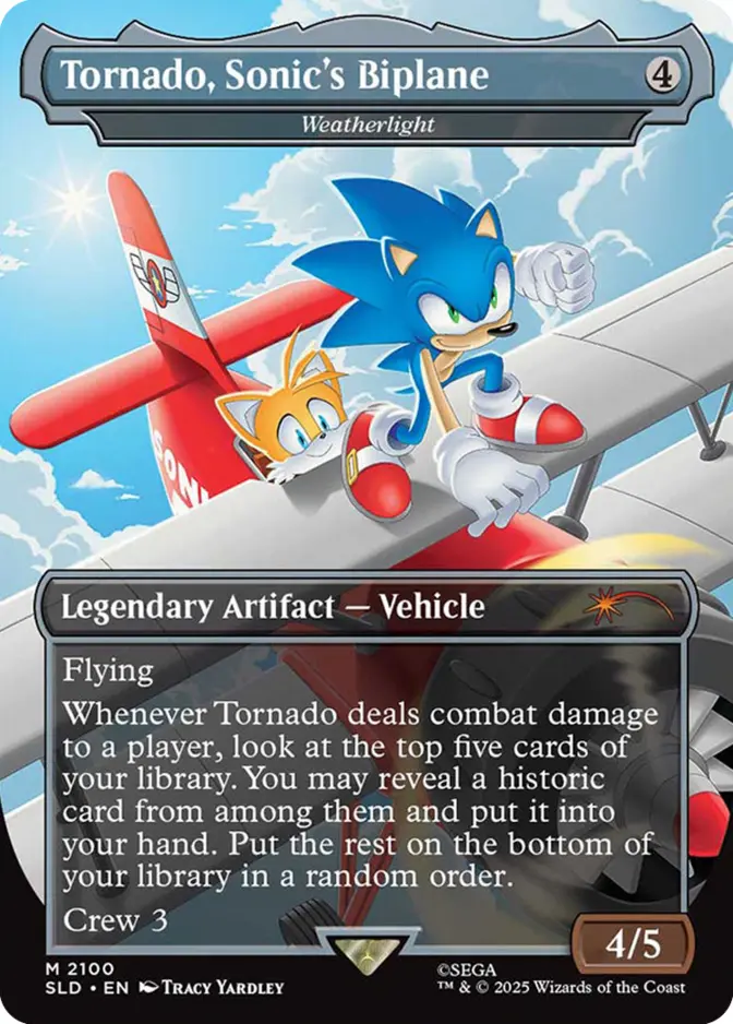 Weatherlight <Tornado, Sonic's Biplane - Sonic: Turbo Gear> [SLD]