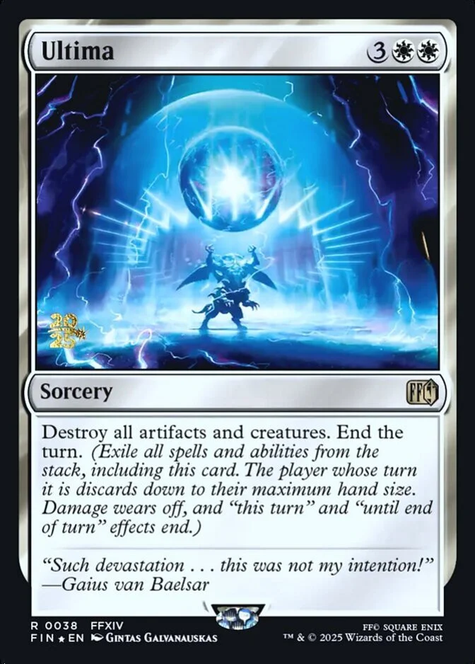 Ultima <prerelease> [FIN] (F)