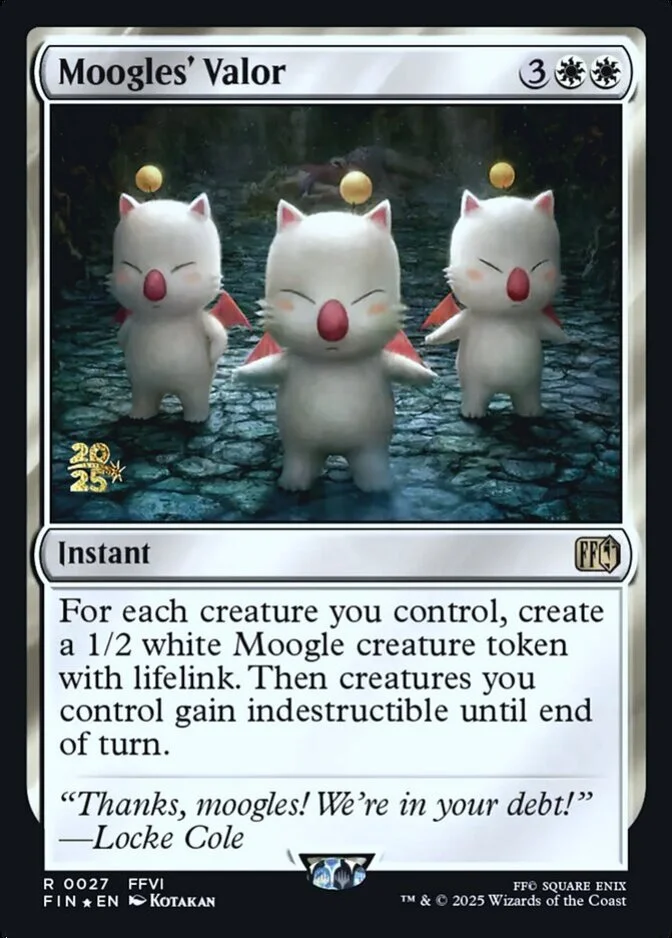 Moogles' Valor <prerelease> [FIN] (F)