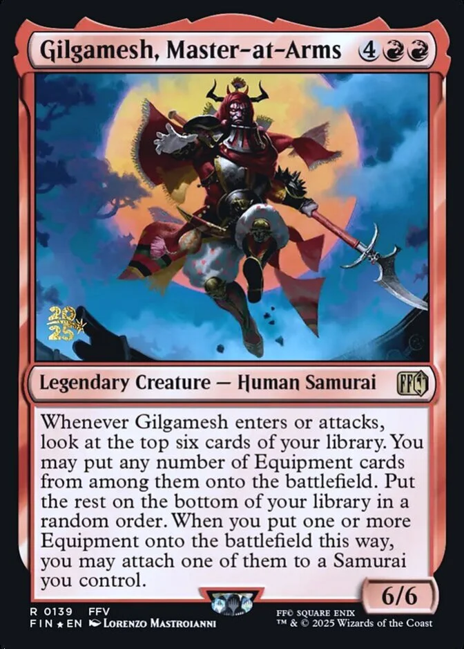 Gilgamesh, Master-at-Arms <prerelease> [FIN] (F)