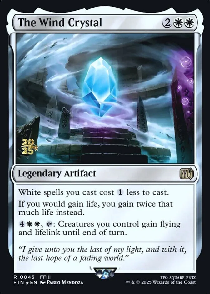 The Wind Crystal <prerelease> [FIN] (F)