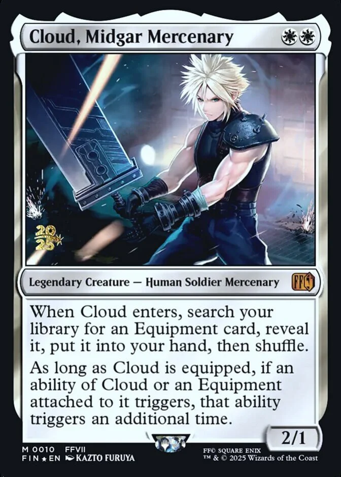 Cloud, Midgar Mercenary <prerelease> [FIN] (F)