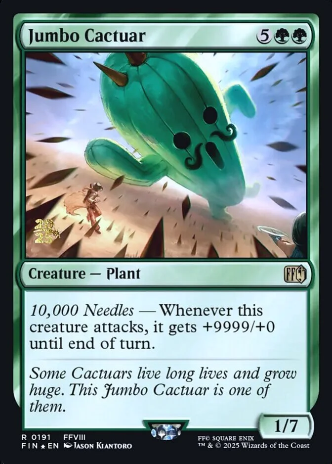 Jumbo Cactuar <prerelease> [FIN] (F)