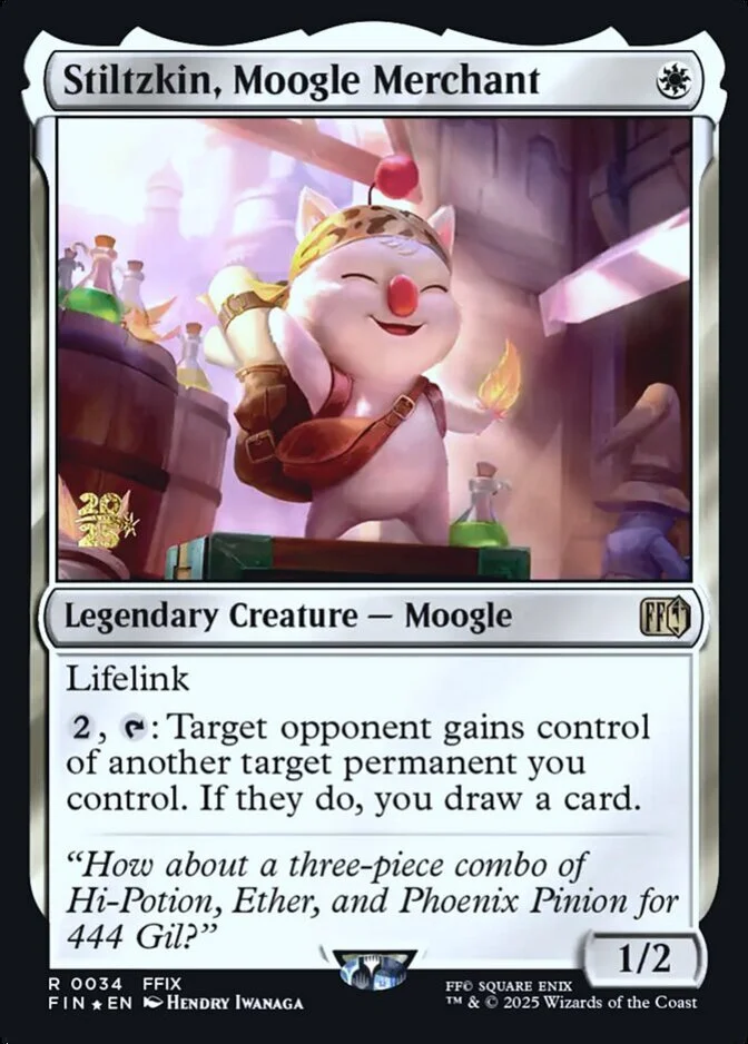 Stiltzkin, Moogle Merchant <prerelease> [FIN] (F)