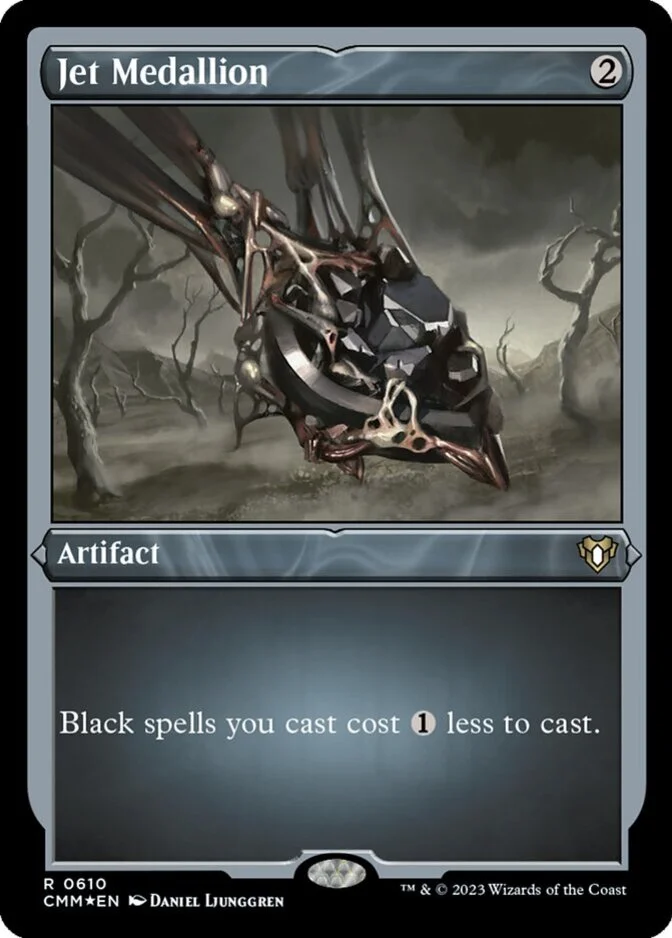 Jet Medallion <foil etched> [CMM] (F)