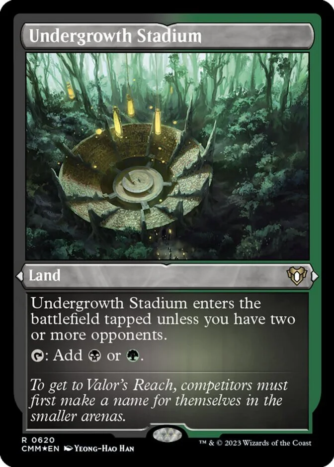 Undergrowth Stadium <foil etched> [CMM] (F)