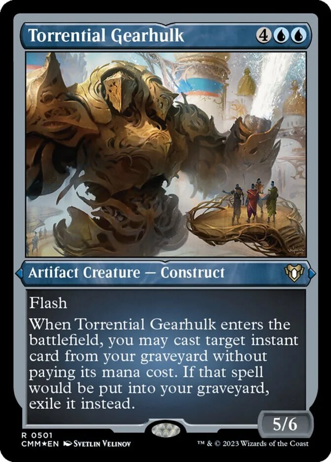 Torrential Gearhulk <foil etched> [CMM] (F)