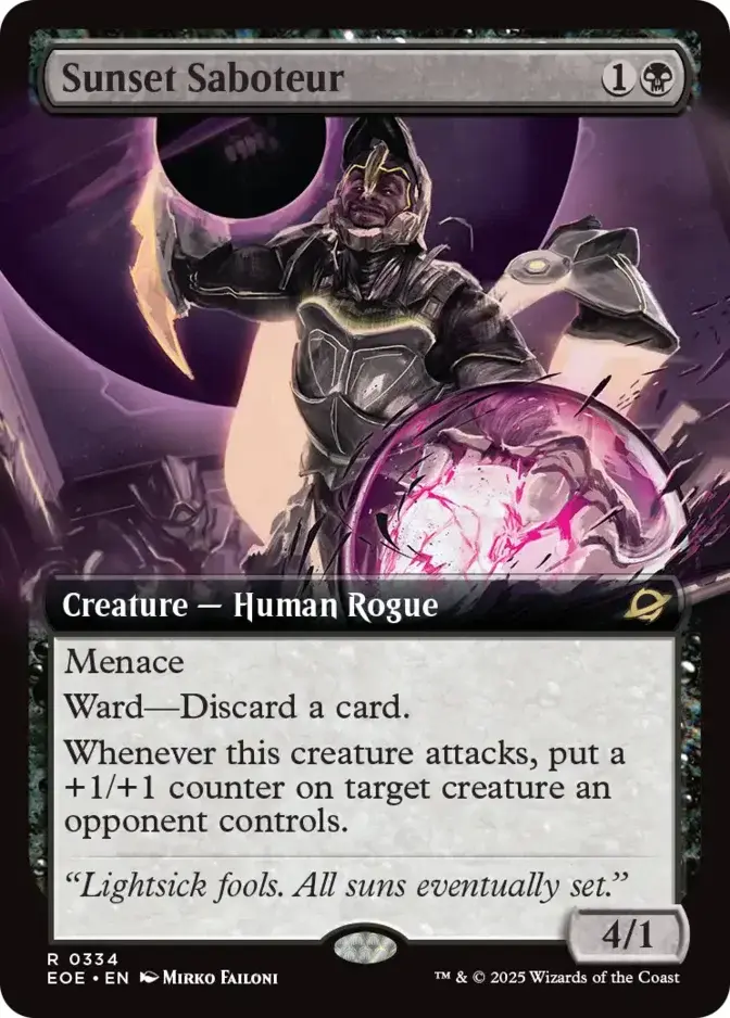 Sunset Saboteur <extended> [EOE]