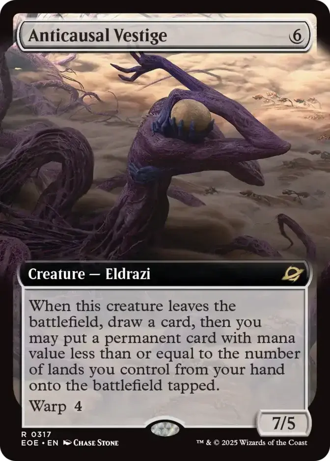 Anticausal Vestige <extended> [EOE] (F)