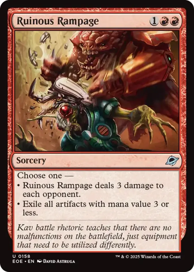Ruinous Rampage [EOE]
