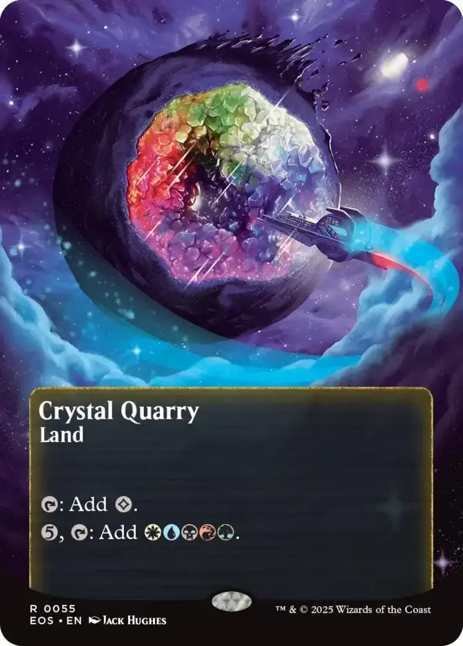 Crystal Quarry <borderless - poster> [EOS]