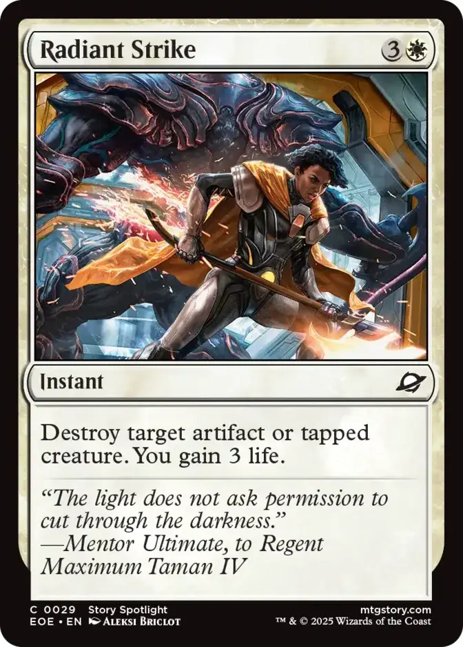 Radiant Strike [EOE] (F)