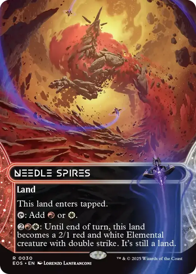 Needle Spires <borderless> [EOS]