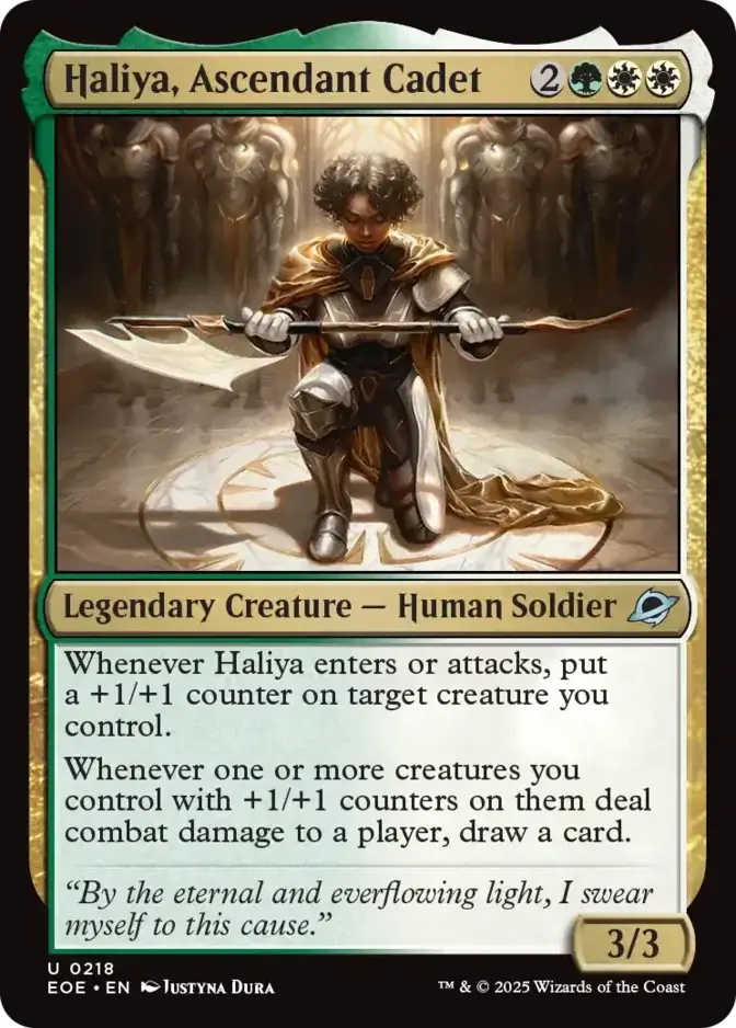 Haliya, Ascendant Cadet [EOE]