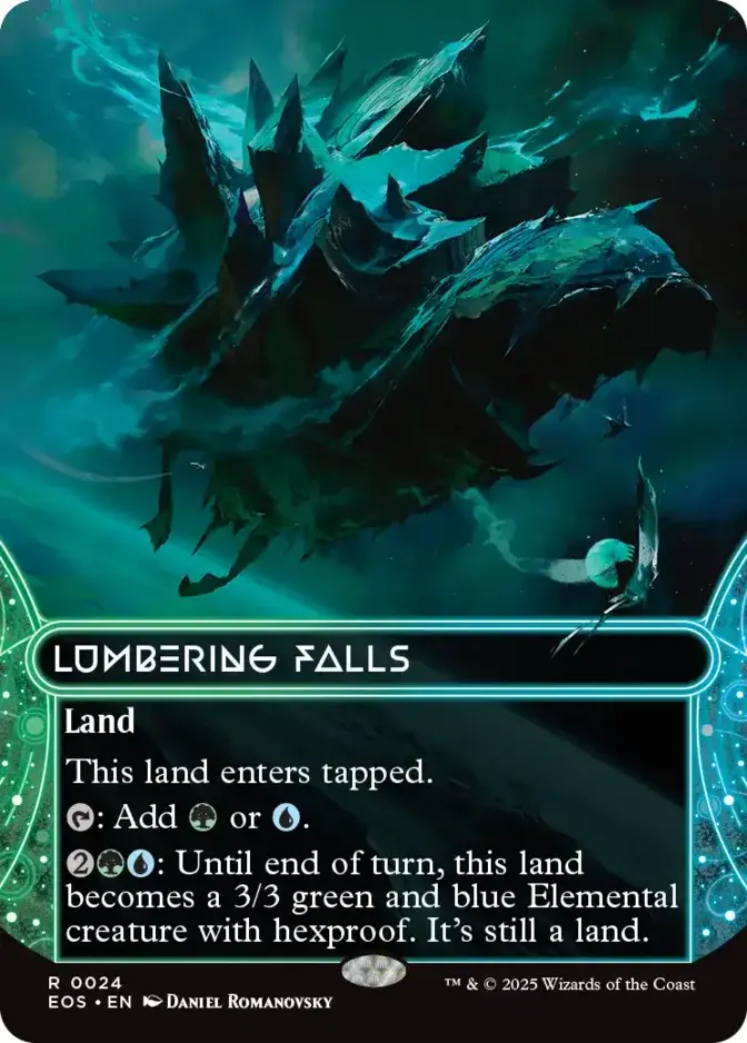 Lumbering Falls <borderless> [EOS] (F)