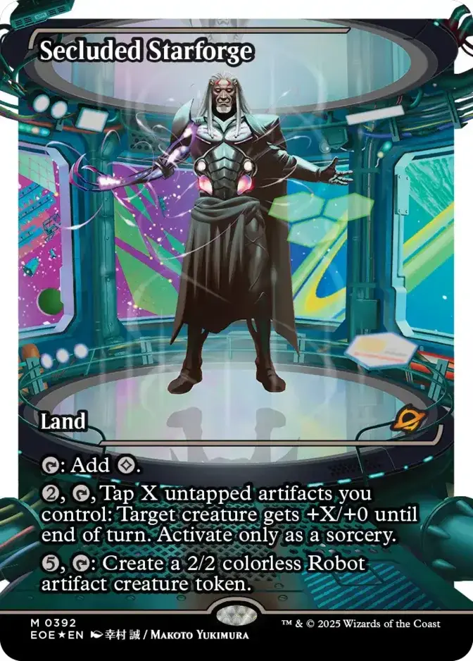 Secluded Starforge <Japan Showcase - fracture foil> [EOE] (F)