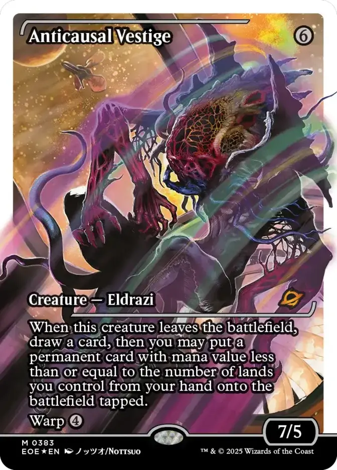 Anticausal Vestige <Japan Showcase - fracture foil> [EOE] (F)
