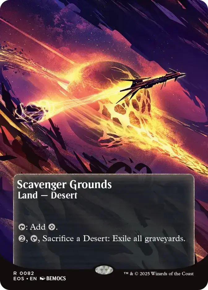 Scavenger Grounds <borderless - poster> [EOS]