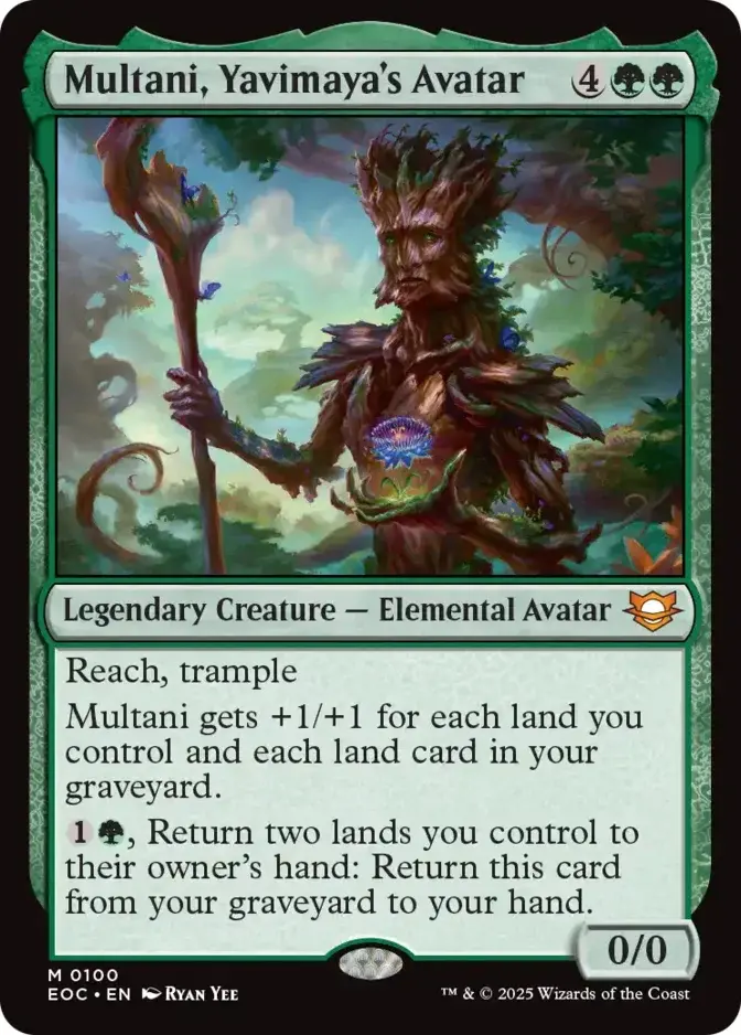 Multani, Yavimaya's Avatar [EOC] (F)