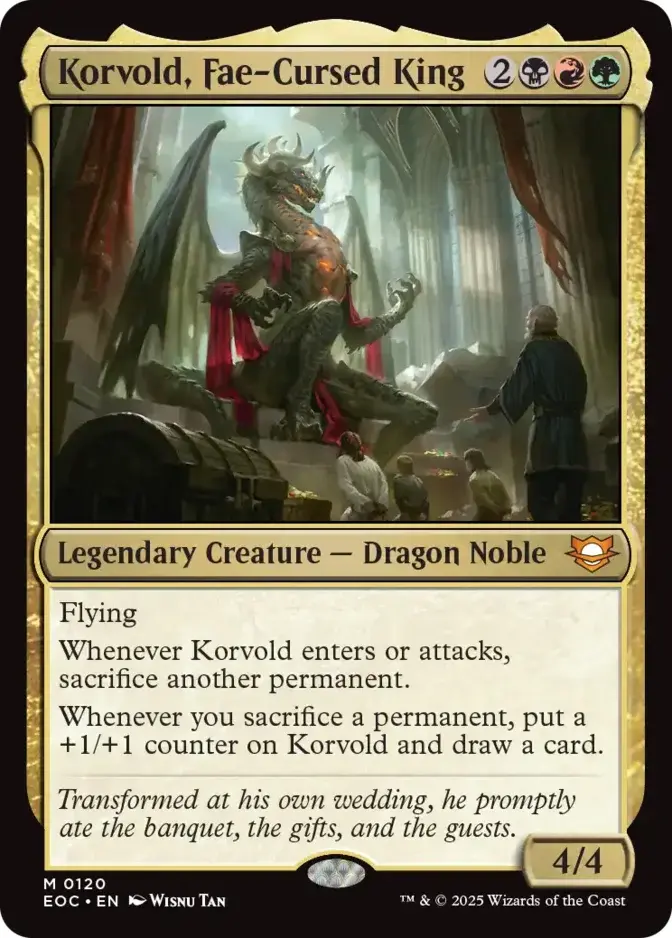 Korvold, Fae-Cursed King [EOC] (F)