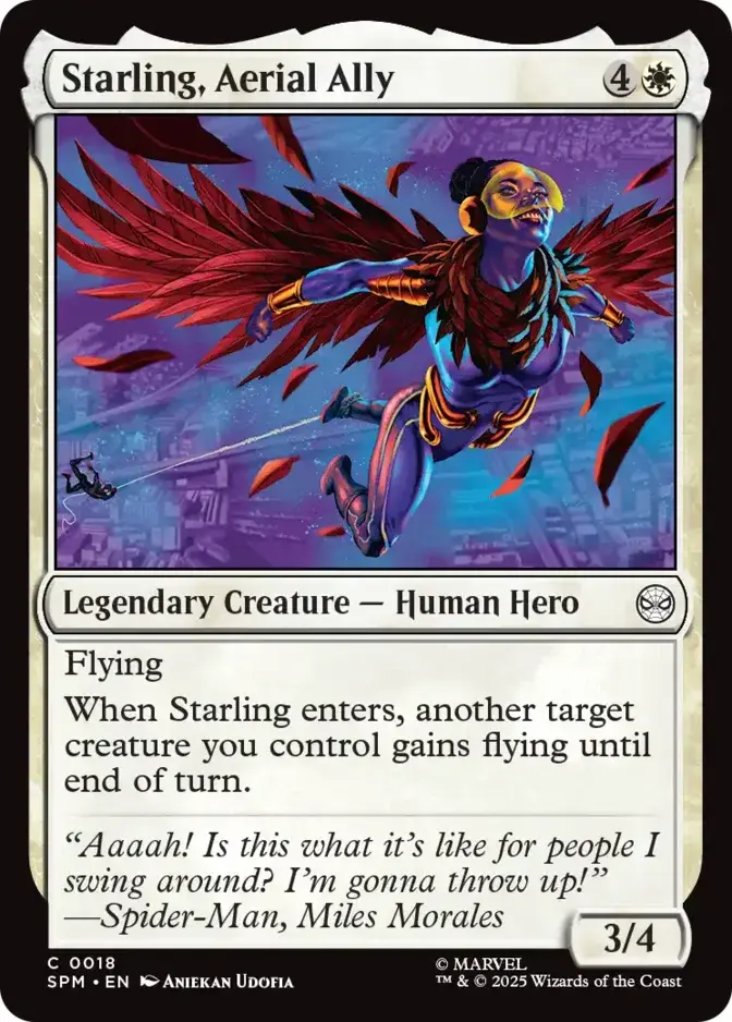 Starling, Aerial Ally [SPM]