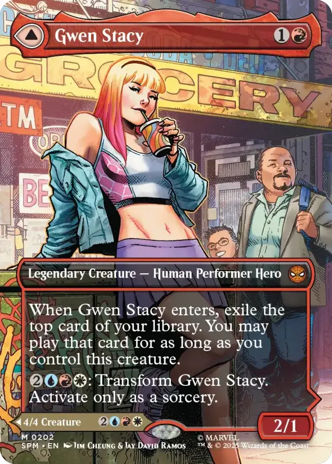 Gwen Stacy <borderless> [SPM]