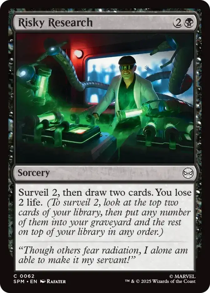 Risky Research [SPM]