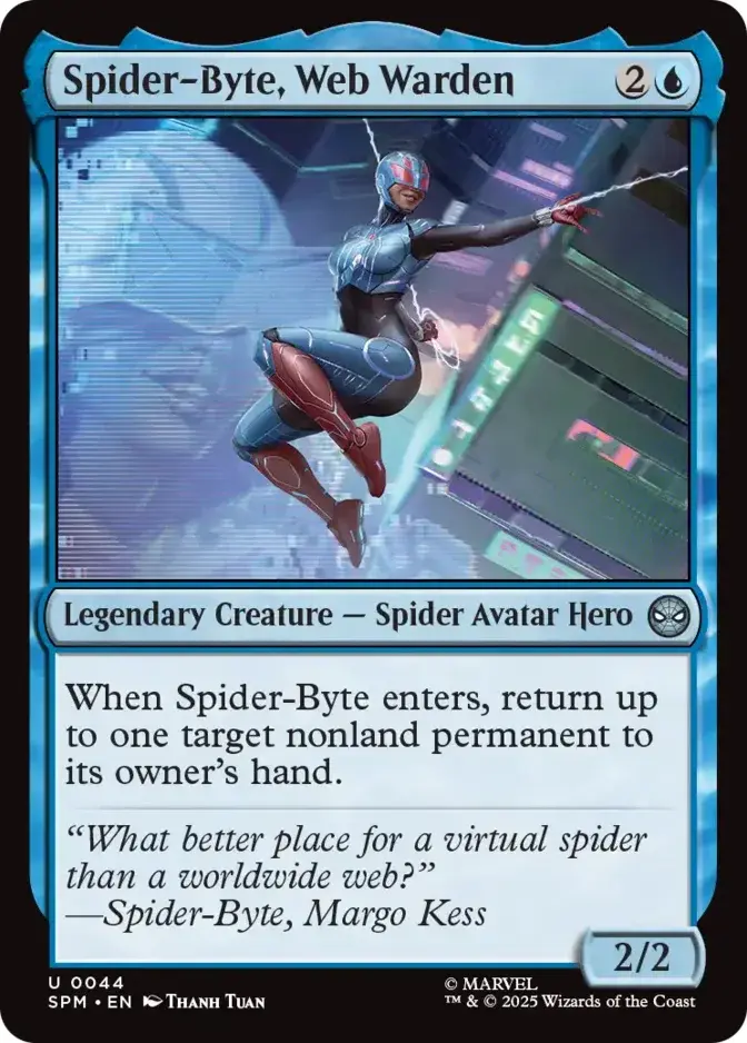 Spider-Byte, Web Warden [SPM] (F)