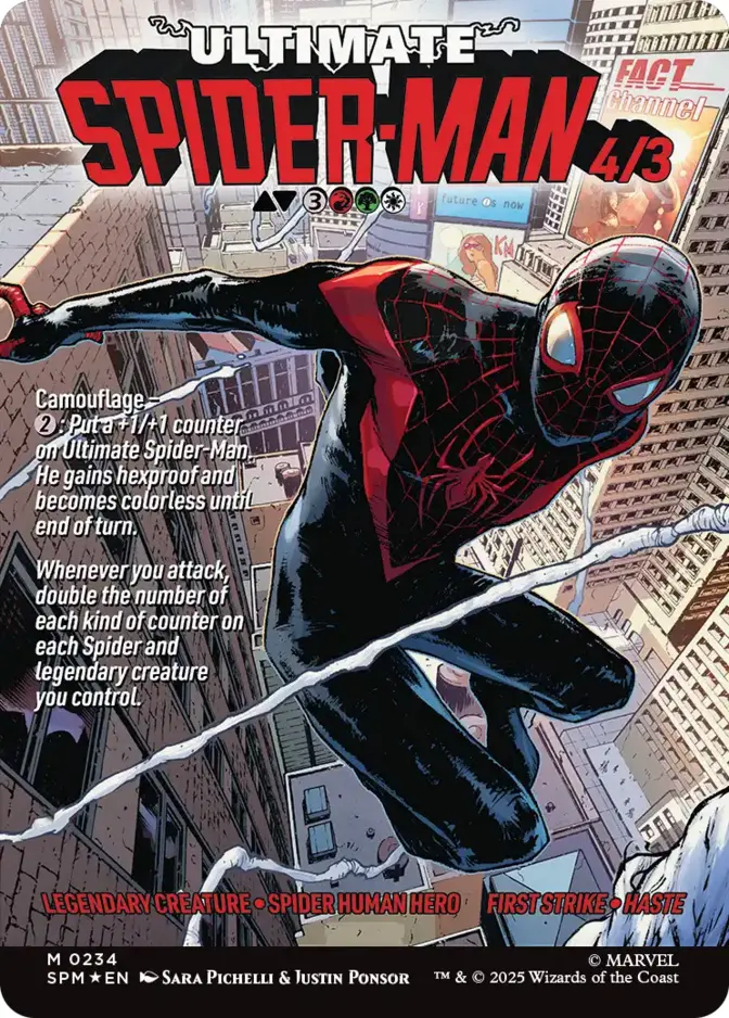 Ultimate Spider-Man <borderless> [SPM] (F)