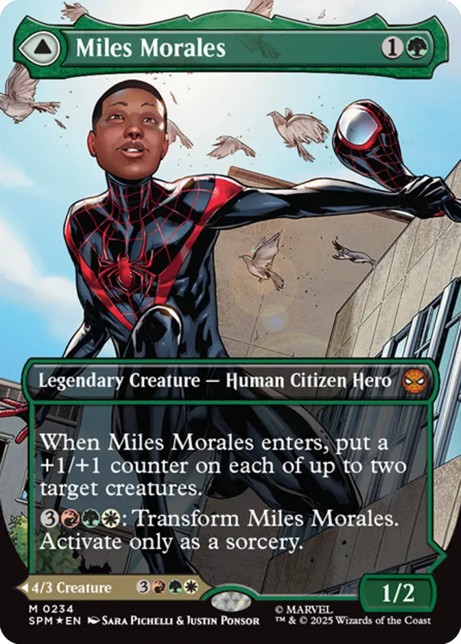 Miles Morales <borderless> [SPM] (F)