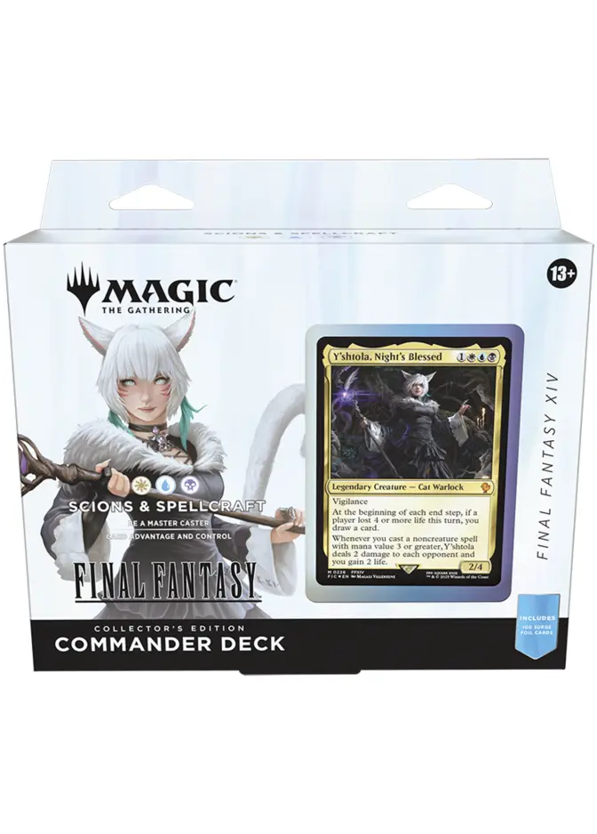 Final Fantasy Collector's Edition Commander Deck: Scions & Spellcraft <sealed> [FIN]