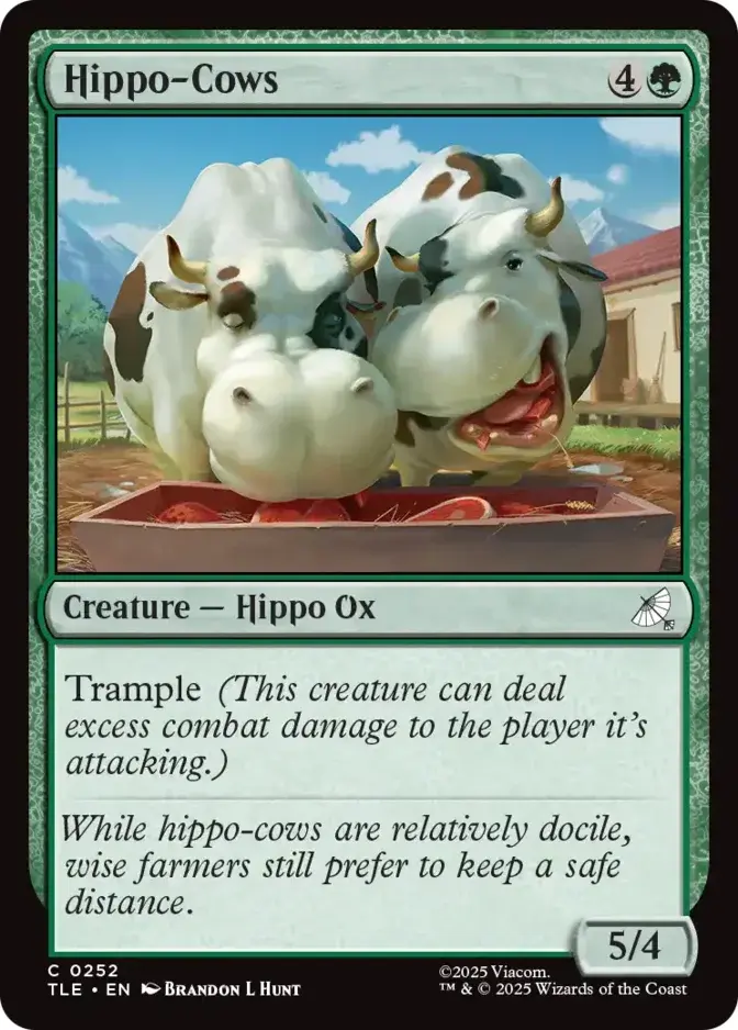 Hippo-Cows [TLE]