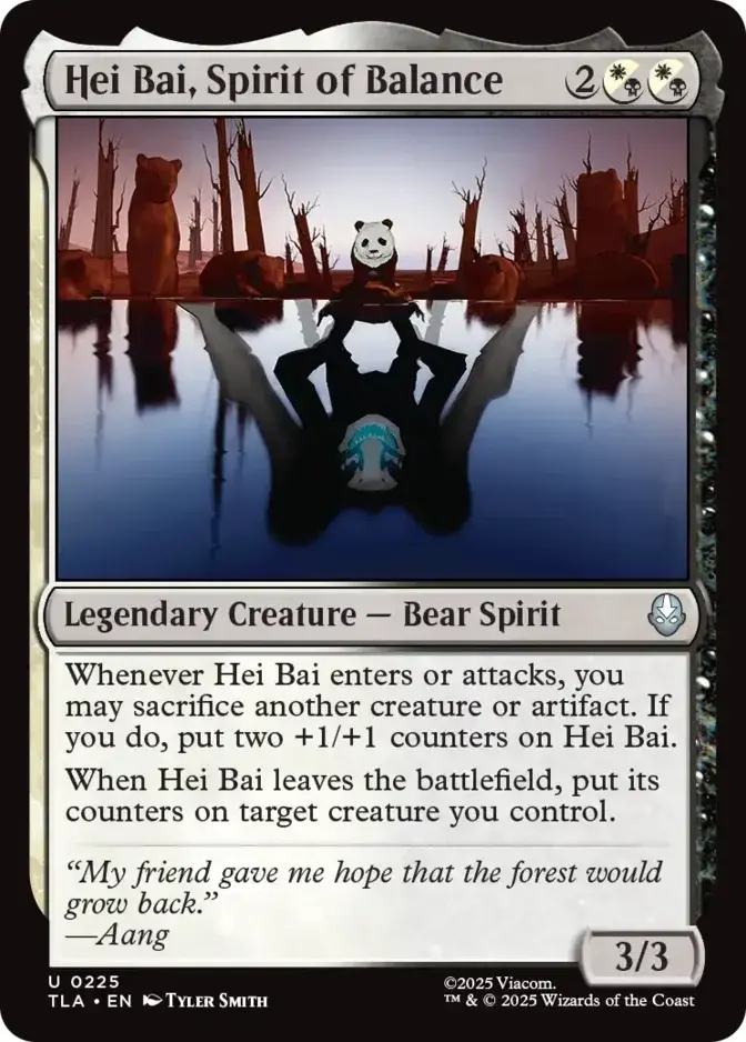 Hei Bai, Spirit of Balance [TLA]