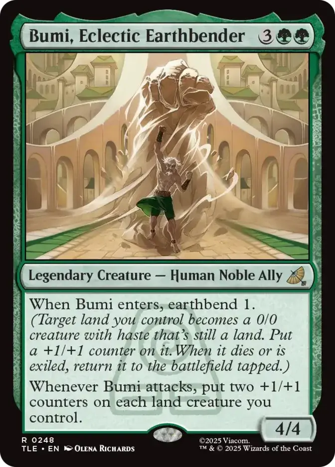 Bumi, Eclectic Earthbender [TLE]