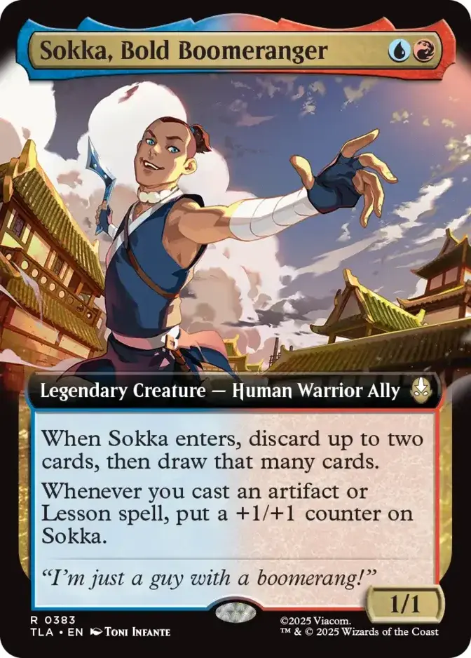 Sokka, Bold Boomeranger <extended> [TLA]