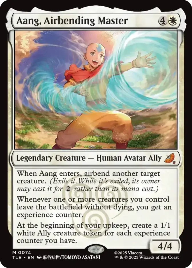 Aang, Airbending Master [TLE] (F)
