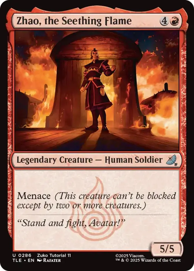 Zhao, the Seething Flame [TLE]