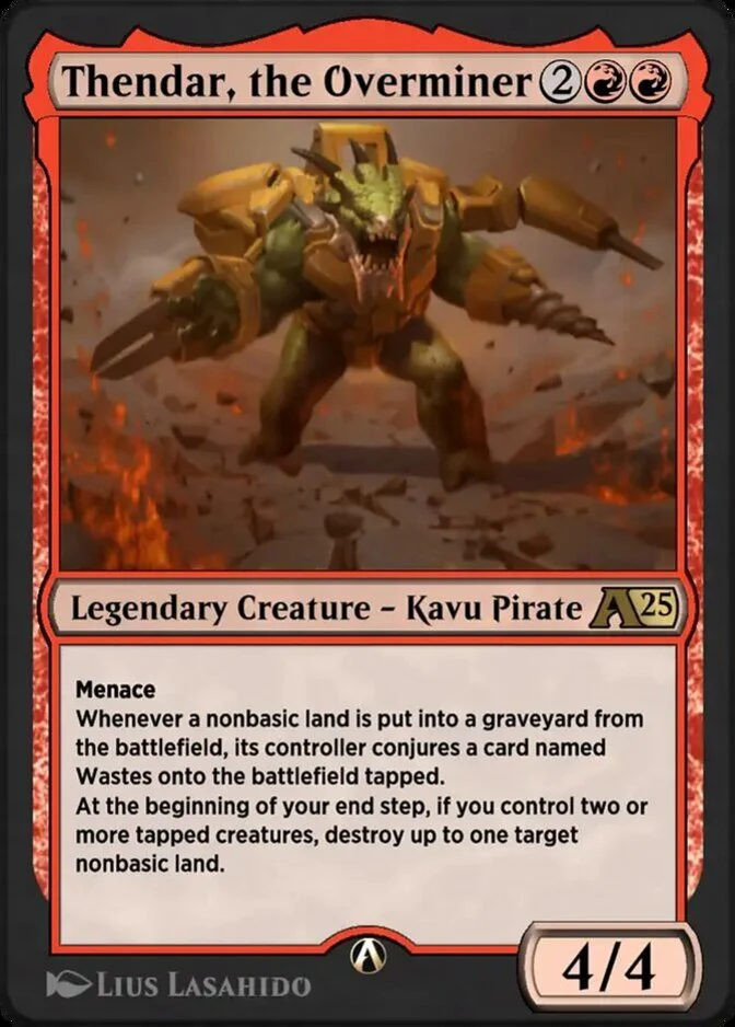 Thendar, the Overminer [Y25]