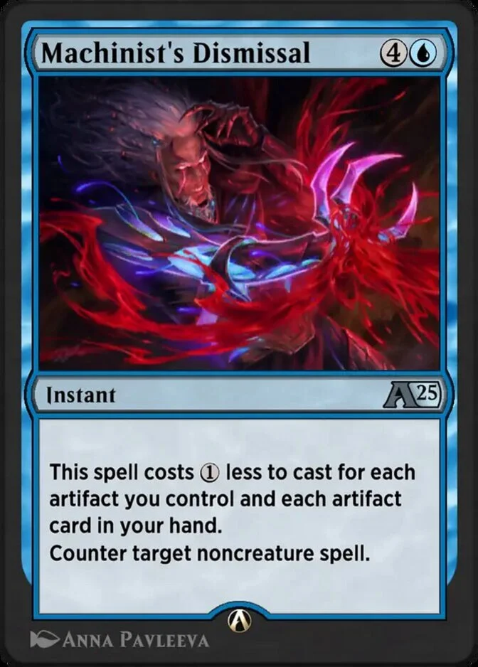 Machinist's Dismissal [Y25]