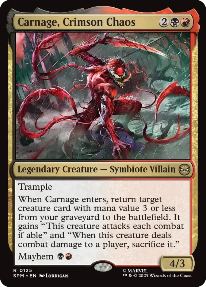 Carnage, Crimson Chaos [SPM]