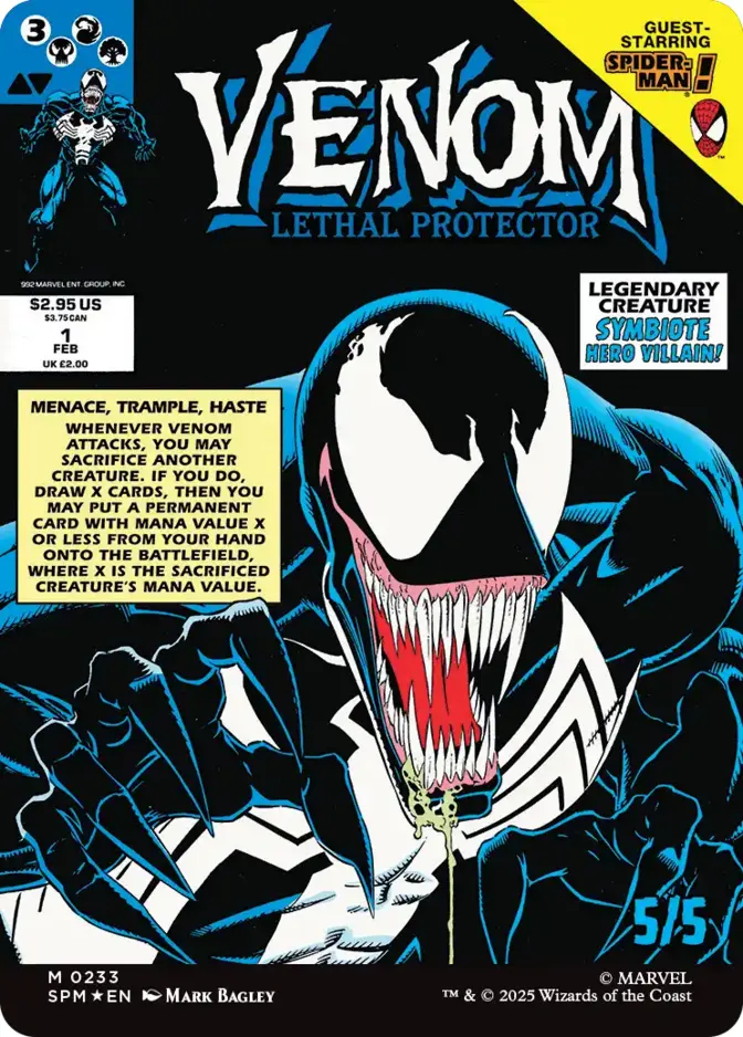 Venom, Lethal Protector <borderless> [SPM] (F)