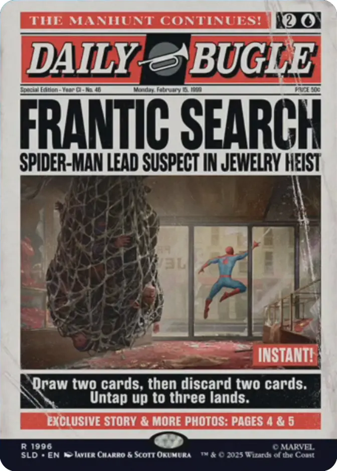 Frantic Search <Daily Bugle> [SLD]