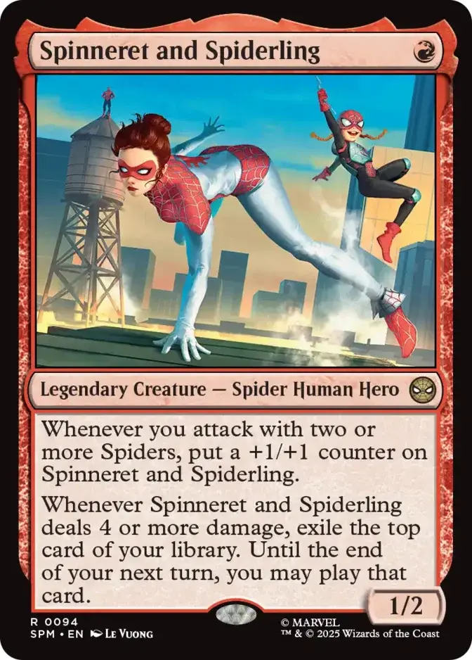 Spinneret and Spiderling [SPM]