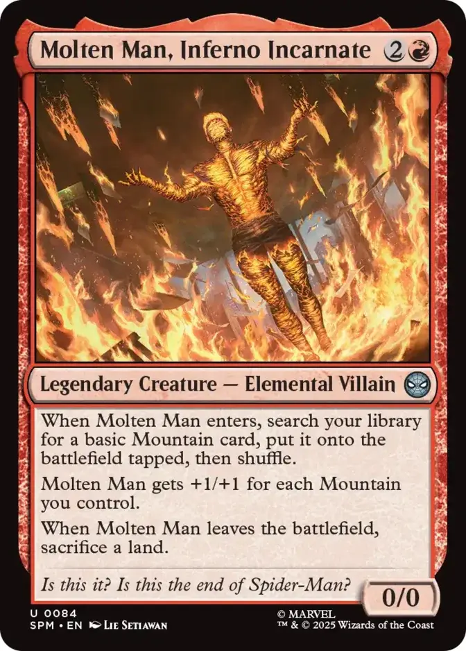 Molten Man, Inferno Incarnate [SPM]